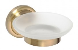 Bemeta RETRO bronz mýdlenka skleněná 110x65x138 mm   144108027